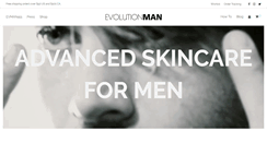 Desktop Screenshot of evolution-man.com